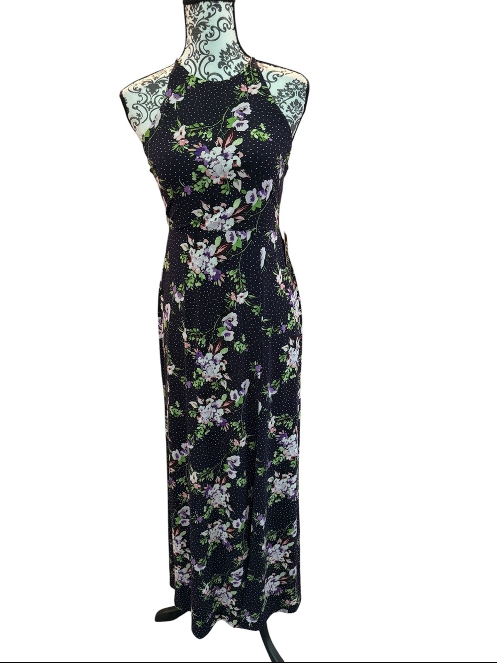Express Halter Maxi Dress - Picture 3 of 9